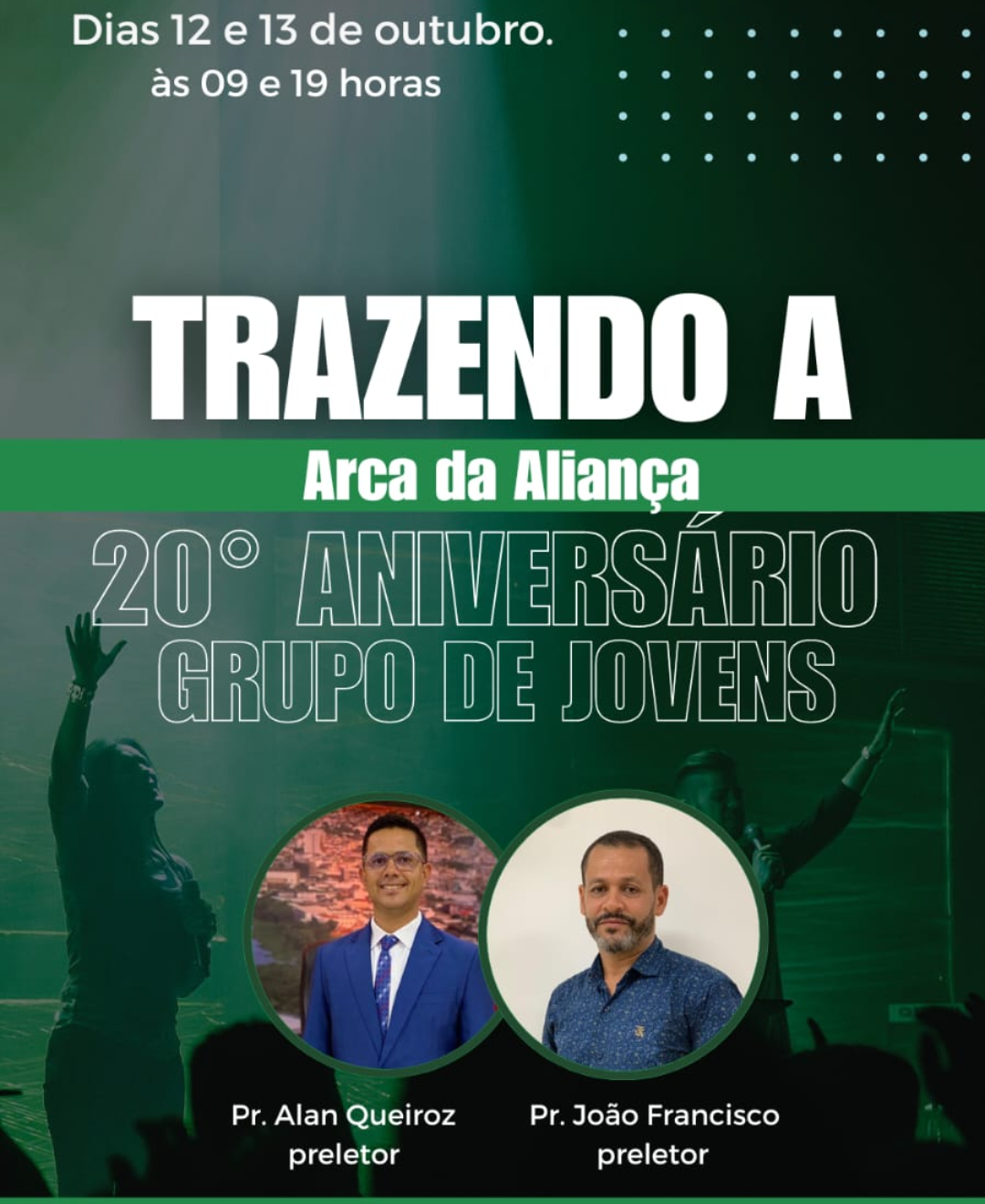 Festividade na igreja de florestal